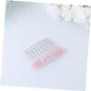 ASAKKURA Rhinestone Acrylic Hair Comb for Women Decorative Tuck Comb in Pink Fashion Hair Accessory for Girls for Updos and Special Occasions view 3
