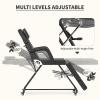 Charmmade Tattoo Chair for Client,Professional Facial Lash Esthetician Bed with Wheels,Adjustable Massage Table,Multipurpose Spa Chairs with Split Legs for Esthetician Artists view 4