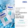 3words 8letters 3W8L [Super Double Shot] Face Mask Cica Cooling 0.91 fl oz | -5.3 C | Caming Essence | Heated Skin | Daily Facial Mask| Eco-friendly Pure Cotton Green Sheet Masks | Korean Skin Care view 2