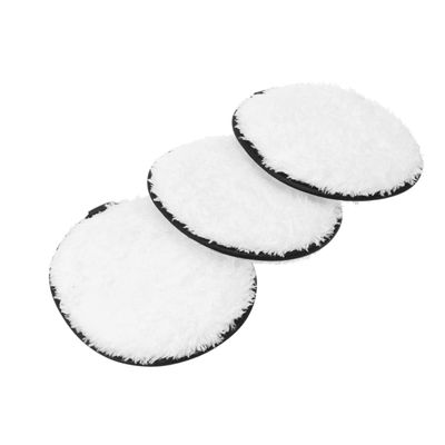 FOYTOKI 3pcs Reusable Makeup Remover Microfiber Towel Face Cleansing Pads Natural for Skin Types