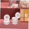 ADOCARN 4pcs Naked Eyeshadow Palette Plastic Empty Eye Shadow Pans Small Makeup Eye Shadow Cases for Women view 2