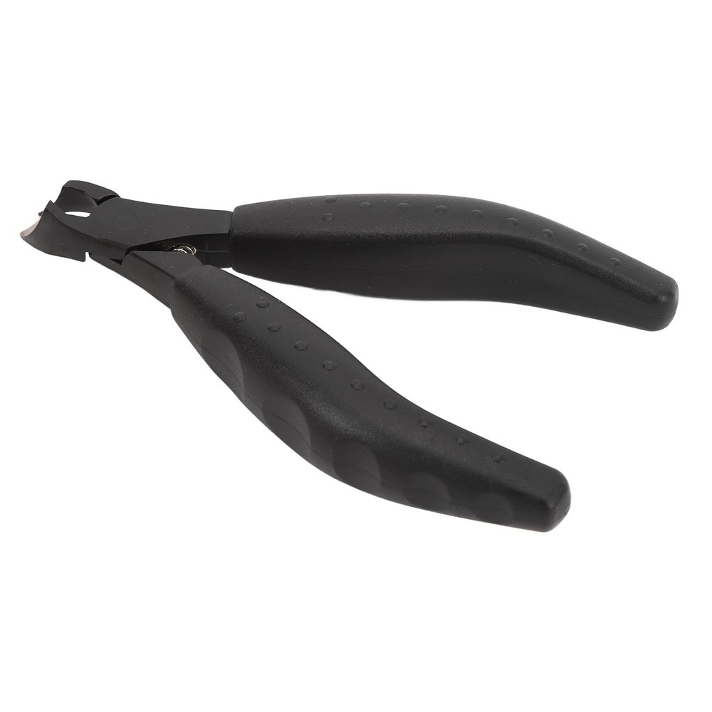 Cuticle Trimmer, Ingrown Toenail Clipper, Professional, Double Sided Blades, Eagle Beak Design, Ergonomic Horn Shape, Stainless Steel Nail Cutter with Fine Grinding Jaws for