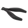 Cuticle Trimmer, Ingrown Toenail Clipper, Professional, Double Sided Blades, Eagle Beak Design, Ergonomic Horn Shape, Stainless Steel Nail Cutter with Fine Grinding Jaws for view 1