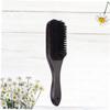 ASAKKURA Beard Comb for Men Mustache Brush Beard Scrubber Shaving Hair Catcher Barbers Brush Nylon Bristle for Men Bristles view 3