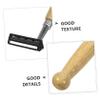 ASAKKURA 4pcs Bamboo Handle Safety Razor with Stainless Steel Blades Eco-friendly Manual Shaving Razor for Men Durable and Ergonomic Design for Comfortable Shaving Experience view 3
