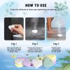 Aromatherapy Shower Steamers Christmas Stocking Stuffers for Women Men - 10 Pack Organic Eucalyptus Mint Shower Bombs, Birthday/White Elephant Gifts for Teens view 4