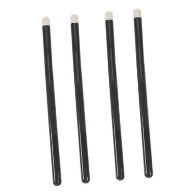 Mikinona 4pcs Lip Brush Applicators for Lipstick and Concealer Makeup Tools for Smudging Portable and for Home