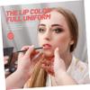 Mikinona 4pcs Lip Brush Applicators for Lipstick and Concealer Makeup Tools for Smudging Portable and for Home view 3