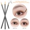 100 Pack Disposable Eyeliner Applicator Eyeliner Brushes Fine Point Ultra-Fine Point Eye Liner Applicator Eye Liner Brush Fine Black Cosmetic Eye Wands Makeup Brushes Tools For Women (Black) view 4