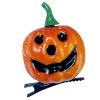 Eye Catching Pumpkin Smile Hair Clip for Halloween Festive Dress up and Parties view 1