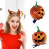 Eye Catching Pumpkin Smile Hair Clip for Halloween Festive Dress up and Parties view 2