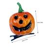Eye Catching Pumpkin Smile Hair Clip for Halloween Festive Dress up and Parties view 3