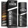 CONFIERR Keratin Hair Fibers for Men & Women - Fill In Fine or Thinning Hair, Instantly Thicker, Fuller Looking Hair (Black, 15g) view 1
