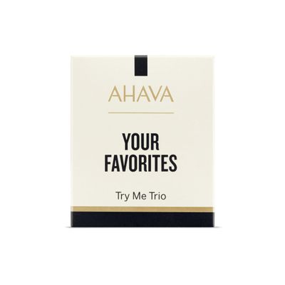 AHAVA Your Favourites Sachet Kit- OsmoterTM Concentrate Hydrating Cream 3ml, Extreme Eye Cream 2ml & Hyaluronic Acid Serum 3ml- Hydrates, Firms & Maintains Moisture Level, Reduce Wrinkles with Osmoter