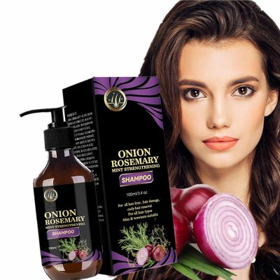Biotin, Rosemary and Onion Shampoo and Conditioner Set for Stronger, 2024 Onion Shampoo for Hair Growth, Smoother,Thicker and Longer Hair, Better for Hair Loss and Thinning (2PCS)