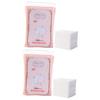 PLAFOPE 2000pcs Soft Makeup Facial Cotton Cotton Pads Disposable for Clean Face Makeup Removal Nail Art Skin Care Portable Rounds view 1