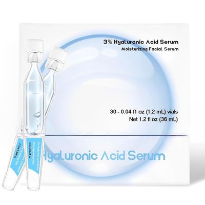 30pcs 3% Hyaluronic Acid Serum Ultra-Hydrating Vials
