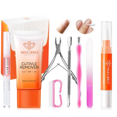 modelones Stop Nail Biting Pen and Cuticle Remover Kit