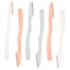 PLAFOPE 2sets Facial Hair Remover for Women Eyebrow Shaver Electric Shaver Trimmer Precision Knife Compact Kit 6pcs*2 view 1