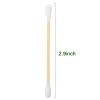 Demissle 240 Pack Cotton Swabs Travel Size, 10 Pcs Per Pack Individually Wrapped Cotton Swab Double Tipped Wooden Sticks for Ear Make up Hotel Toiletries Essentials Supplies view 2