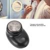 Mini Portable Electric Shaver, USB Rechargeable Beard Trimmer Portable Electric Shaver Travel Shaver Stainless Steel Pocket Size Shaver for Travel Office Business Trip (Matte view 4