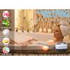 JnbCKJ Body Bubble Bath Machine - 9 Gear Adjustment, Bath Spa Massage Mat - W/Inflatable Pillow & Remote, for Loosening Tight Muscles view 2