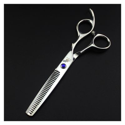 ERTTGWGF 6 Inch Barber Scissors, Styling Tools, Hairdressing Scissors, Stainless Steel Salon Hairdressing Scissors, Flat Teeth Hair Cutting Shears