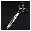 ERTTGWGF 6 Inch Barber Scissors, Styling Tools, Hairdressing Scissors, Stainless Steel Salon Hairdressing Scissors, Flat Teeth Hair Cutting Shears view 1