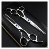 ERTTGWGF 6 Inch Barber Scissors, Styling Tools, Hairdressing Scissors, Stainless Steel Salon Hairdressing Scissors, Flat Teeth Hair Cutting Shears view 4