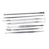 FOYTOKI 7pcs Blackhead Extractor Tool Kit Comedone Remover Set with Loop Spoon Tips for Pimple and Blemish Removal Facial Cleansing Instruments view 2