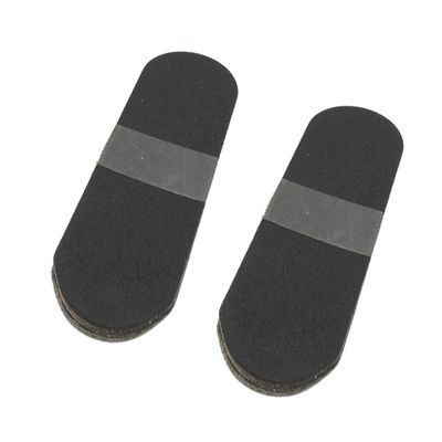 FOYTOKI 10pcs Black Foot File Sandpaper Nail Buffing Block for Feet Remover and Softener Tool