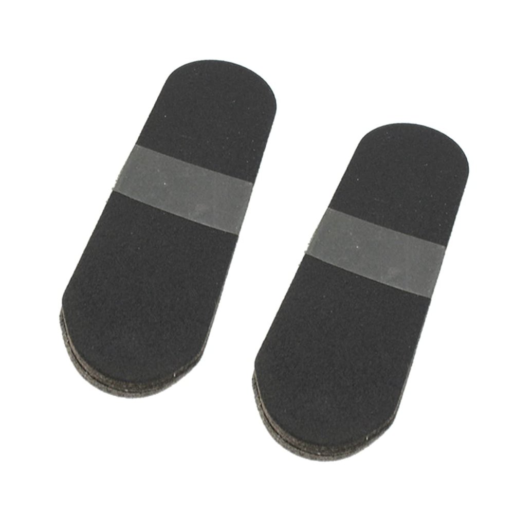 FOYTOKI 10pcs Black Foot File Sandpaper Nail Buffing Block for Feet Remover and Softener Tool