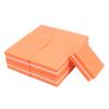 50pcs Mini Sponge Nail File Colorful Nail Buffer Double Sided Gel Polish Cuticle Remover Emery Board Files Manicure(Orange) view 1