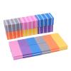 50pcs Mini Sponge Nail File Colorful Nail Buffer Double Sided Gel Polish Cuticle Remover Emery Board Files Manicure(Orange) view 4