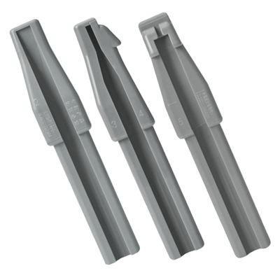 TOVINANNA 3pcs Bulk Pencil Sharpeners Makeup Sharpener Aid Eyebrow Pencil Sharpening Device Duckbill Design