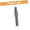 TOVINANNA 3pcs Bulk Pencil Sharpeners Makeup Sharpener Aid Eyebrow Pencil Sharpening Device Duckbill Design view 3