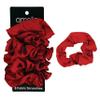 Amelia Beauty Products, 8 Pack Burnt Red Satin Scrunchies, 3.5 Inch Diameter  Gentle on Hair, Strong Hold, No Snag, No Dent Hair Ties for All Hair Types view 1