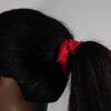 Amelia Beauty Products, 8 Pack Burnt Red Satin Scrunchies, 3.5 Inch Diameter  Gentle on Hair, Strong Hold, No Snag, No Dent Hair Ties for All Hair Types view 4
