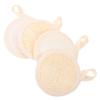 ADOCARN 4pcs Exfoliating Facial Scrubber Pads Soft Face Exfoliator for Deep Cleansing Comfortable Loofah Texture for Women Skin Care for Home and Travel Use view 1