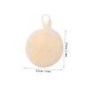 ADOCARN 4pcs Exfoliating Facial Scrubber Pads Soft Face Exfoliator for Deep Cleansing Comfortable Loofah Texture for Women Skin Care for Home and Travel Use view 2
