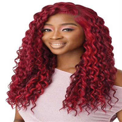 Outre Lace Front Wig - Perfect Hair Line 13X4 - Swoop Series - Swoop 9 (DRFF HAZELNUT)