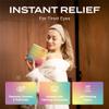 Body Restore Heated Eye Mask for Dry Eyes 5 Pack - Self Heating Warm Compress, Christmas Stocking Stuffers, White Elephant, Birthday Gifts for Women, Men, Stye Eye Treatment, Relaxation - Variety view 2
