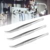 5pcs Curved Tweezer Stainless Steel Positioning Tweezers Sewing Machine Accessories for Professional and Household Use view 2
