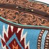 American Darling Toiletry Hand Tooled Aztec Dari Women Bag Handbag | Travel Leather view 4