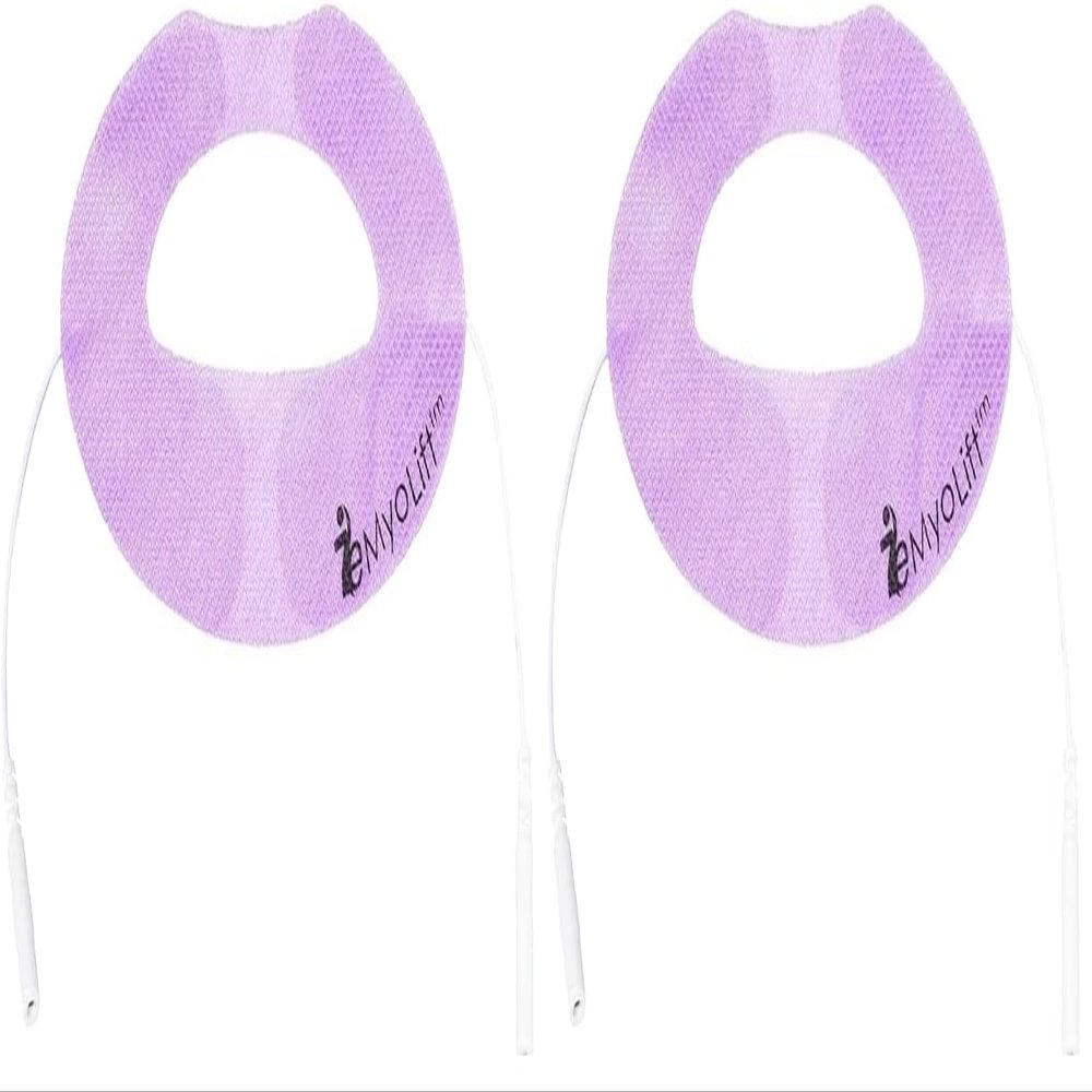 7E Wellness Conductive Lip Mask for Myolift - Portable Skin Care Tools for Microcurrent Facial - Instant Face Lift, Anti Aging, and Skin Tightening - Up to 10 Uses (Pack of 2)