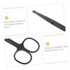 FOMIYES 2pcs Precision Grooming Scissors Stainless Steel Rounded Tip Nose Hair Trimmer for Men and Women Safe Manual Nose Hair Removal Shears Versatile Grooming Tool view 3