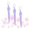 FOYTOKI 3pcs Women Eyebrow Razor Kit Stainless Steel Trimmer Compact Easy to Clean Beauty Tools view 4