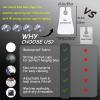 Beard Bib Beard Apron, Beard Catcher for Men Shaving & Trimming, Waterproof Beard Bib Hair Catcher for Sink, Non-Stick Beard Cape with 4 Suction Cups, Grooming Accessories & Gifts for Men Dad Husband view 2