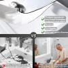 Beard Bib Beard Apron, Beard Catcher for Men Shaving & Trimming, Waterproof Beard Bib Hair Catcher for Sink, Non-Stick Beard Cape with 4 Suction Cups, Grooming Accessories & Gifts for Men Dad Husband view 4