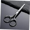 FOYTOKI Eyebrow Scissors Round Head Safety Scissors for Hair Facial Nose Trimmer view 2